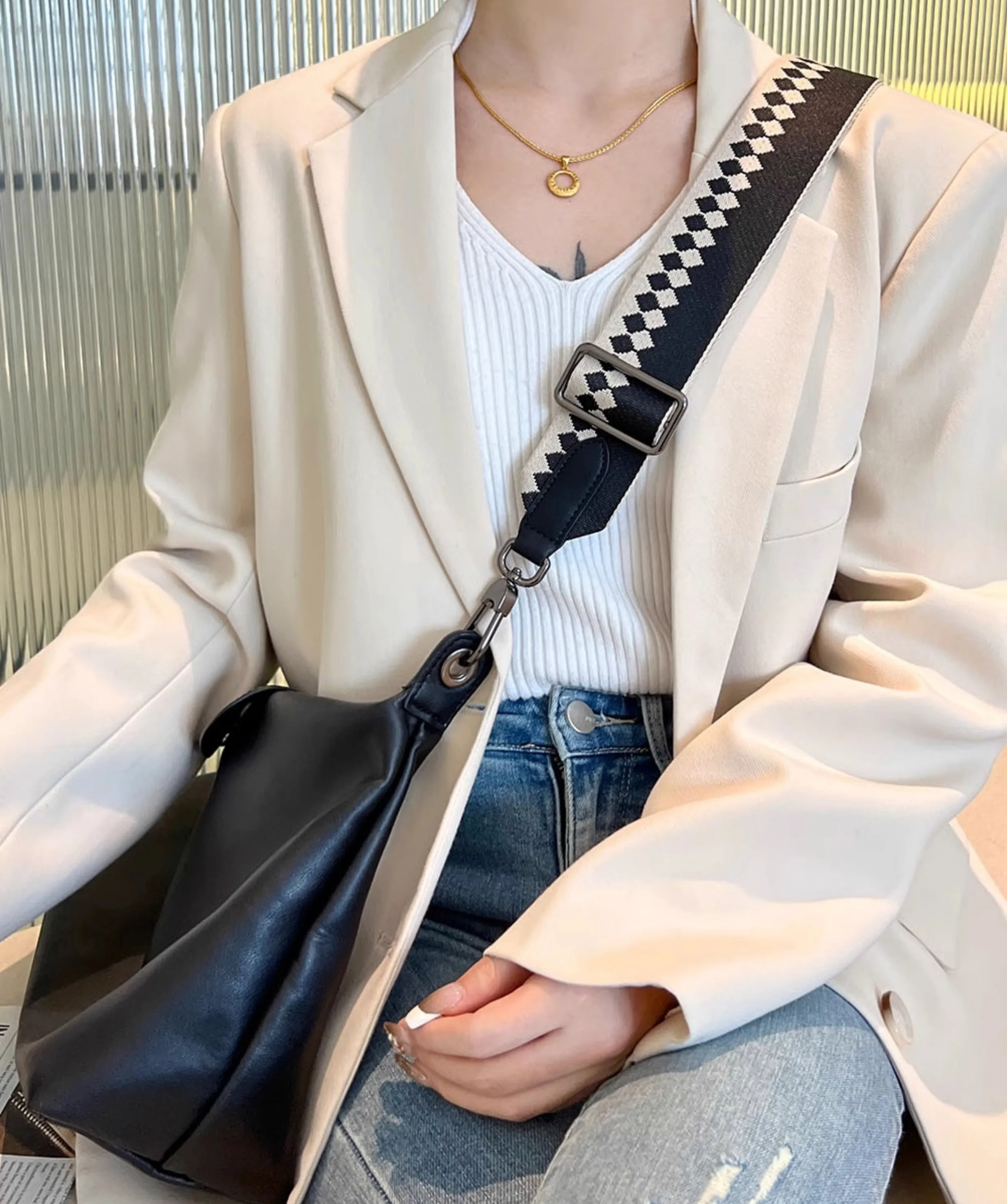 5cm Travel Bag Canvas Shoulder Strap, Adjustable Length,Shoulder bag strap,Guitar strap