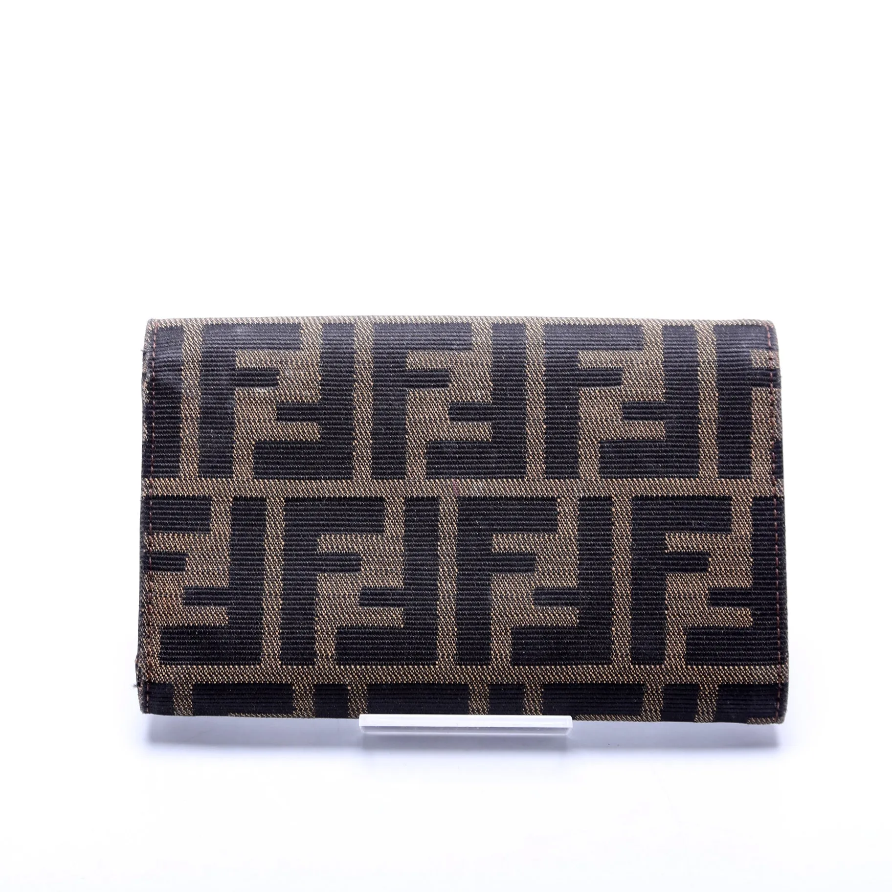 8M0011 Zucca Compact Trifold Wallet Brown
