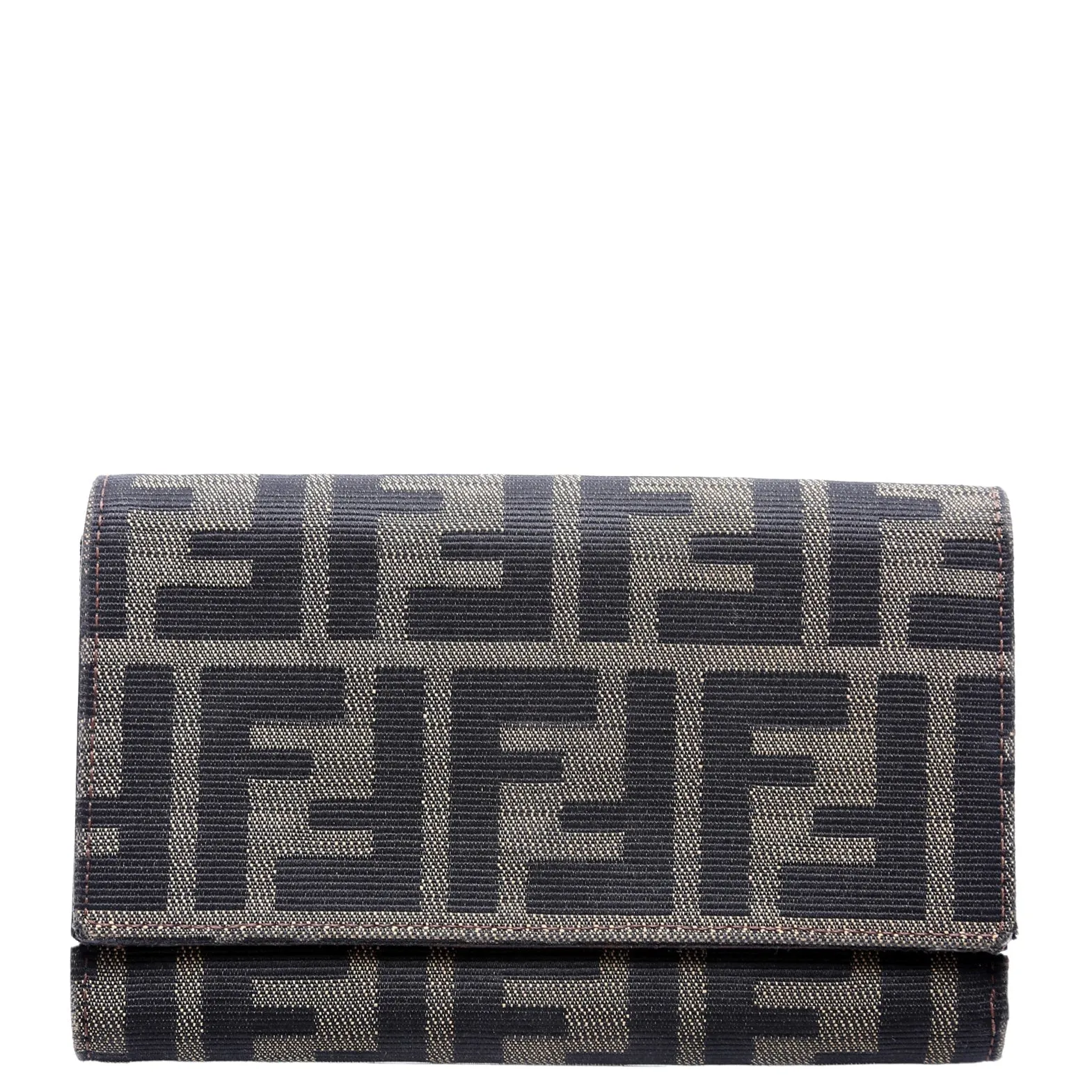 8M0011 Zucca Compact Trifold Wallet Brown