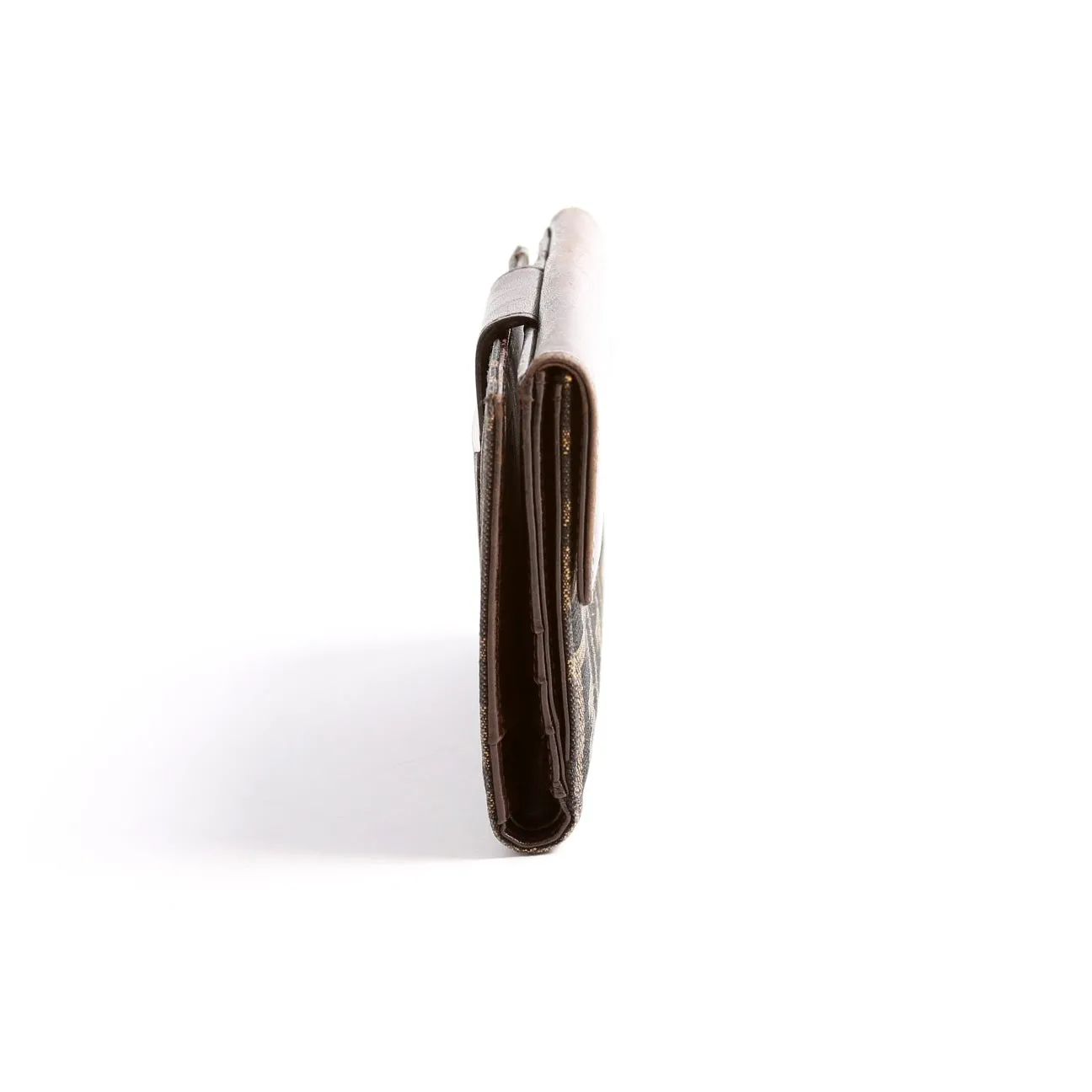 8M0035 Zucca Compact Wallet Brown
