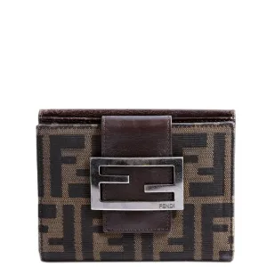 8M0035 Zucca Compact Wallet Brown