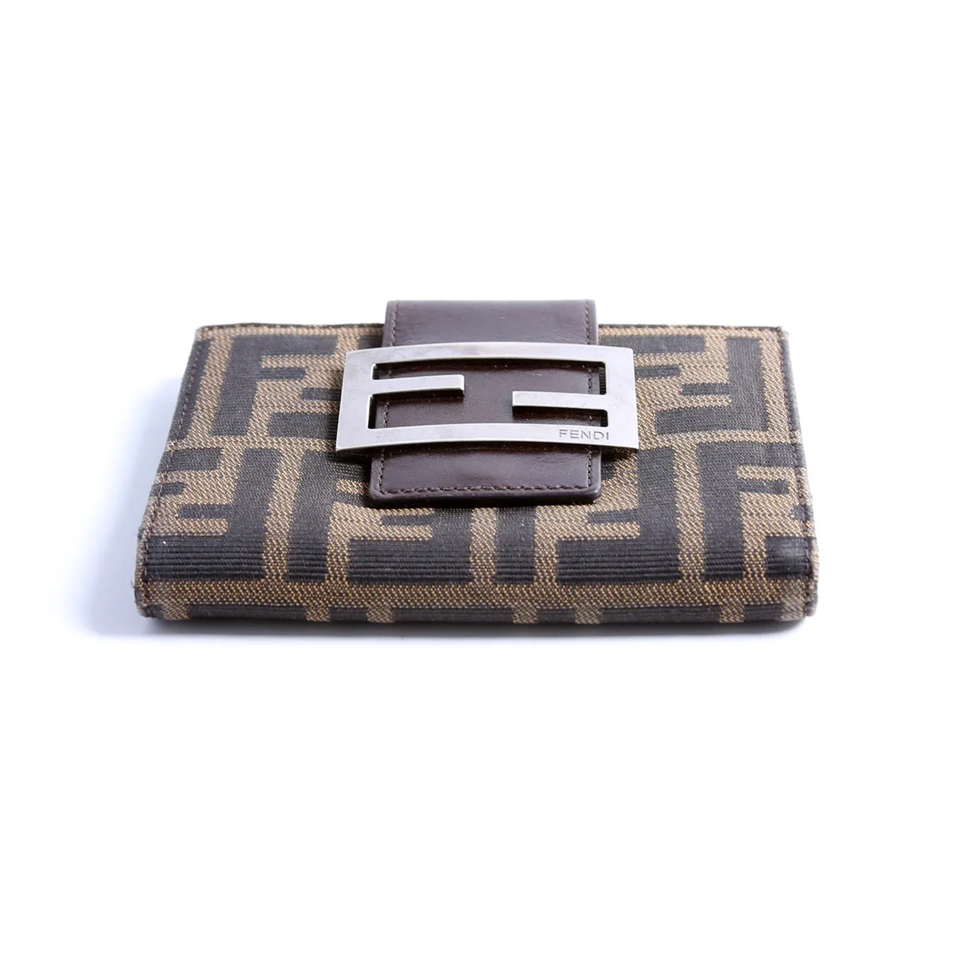 8M0035 Zucca Compact Wallet Brown