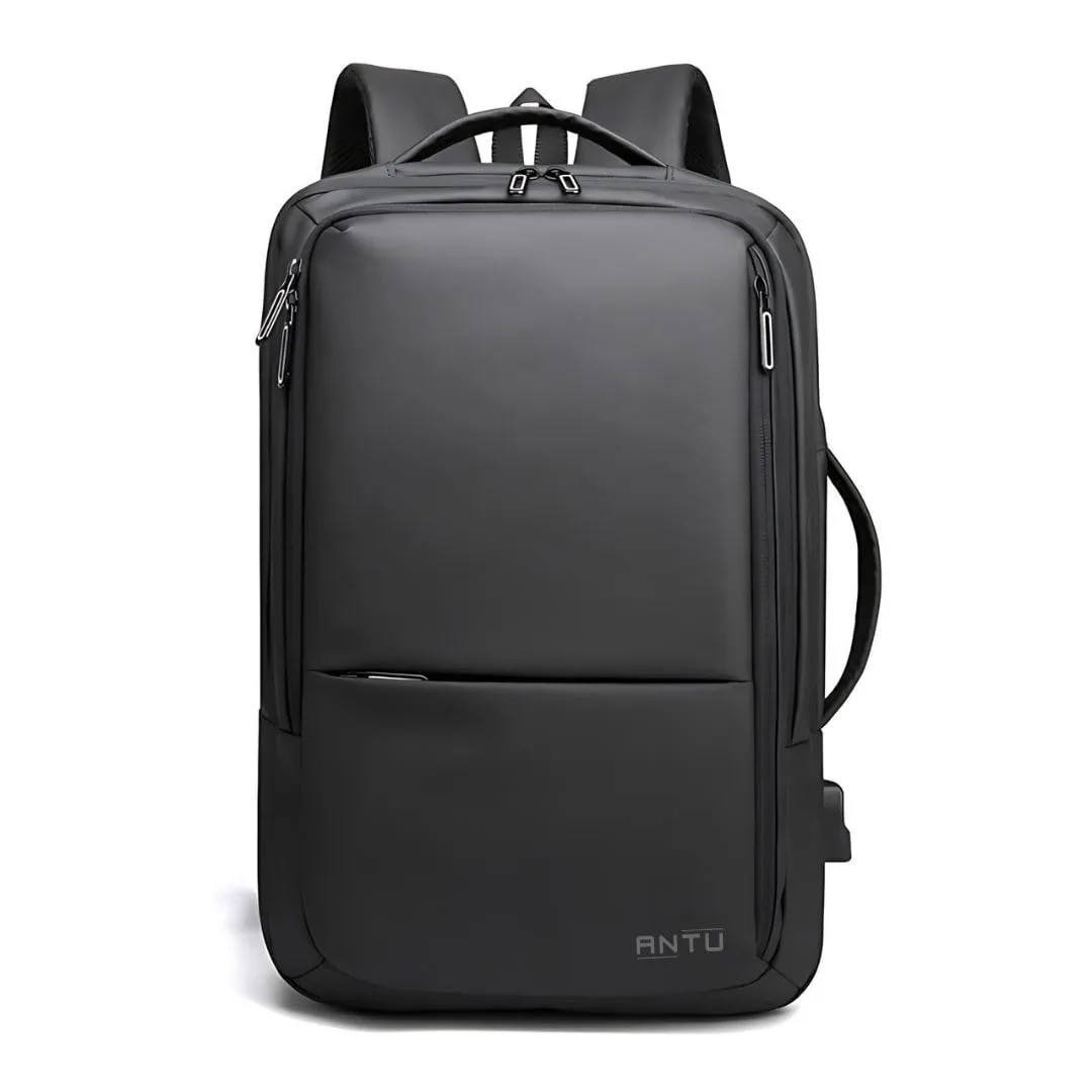 ANTU Laptop Backpack, Travel Backpack for Women and Men, for 15-15.6 Inch Computers, Anti-theft Water-resistant USB port,Comfortable and Light Business and School Bag