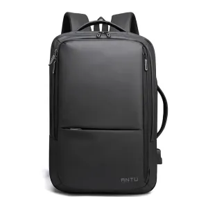ANTU Laptop Backpack, Travel Backpack for Women and Men, for 15-15.6 Inch Computers, Anti-theft Water-resistant USB port,Comfortable and Light Business and School Bag
