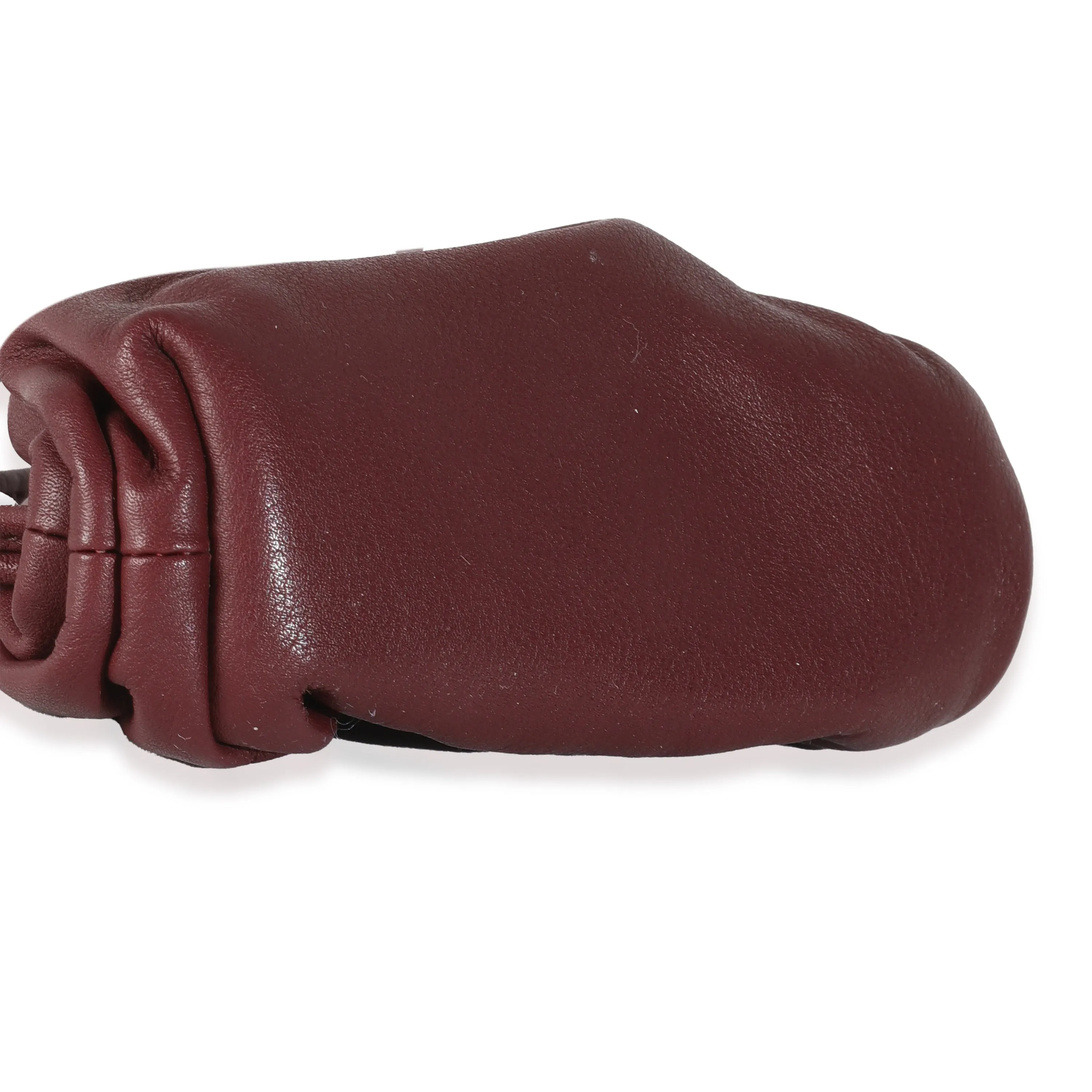 Bordeaux Nappa Pouch Coin Purse