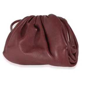 Bordeaux Nappa Pouch Coin Purse