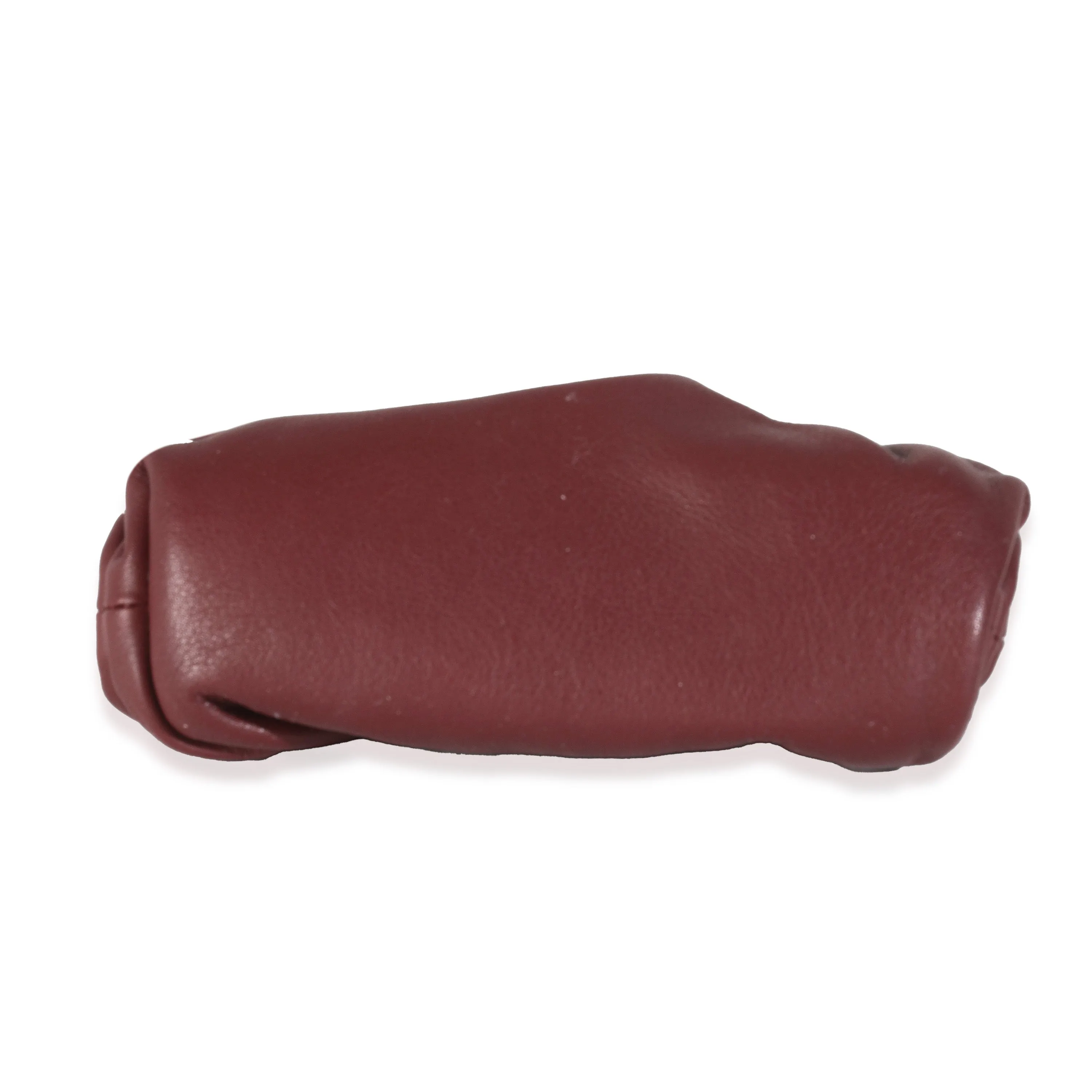 Bordeaux Nappa Pouch Coin Purse