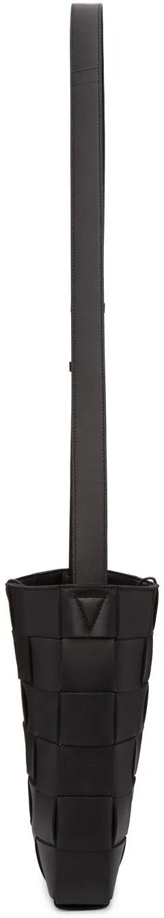 Bottega Veneta Black Intrecciato Cassette Bag