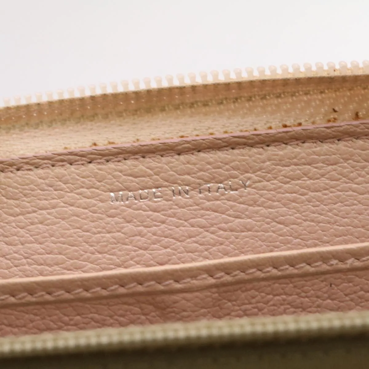 CHANEL Camelia Zip Around Wallet Leather Pink CC Auth am1797g