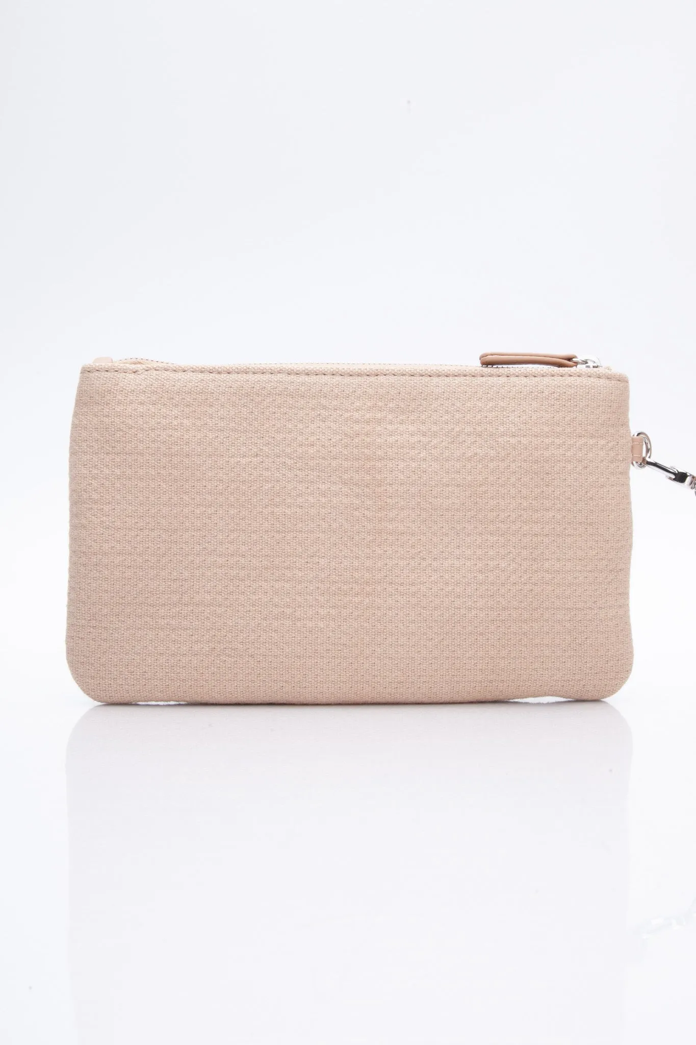 CHANEL Canvas Beige Large Deauville Tote