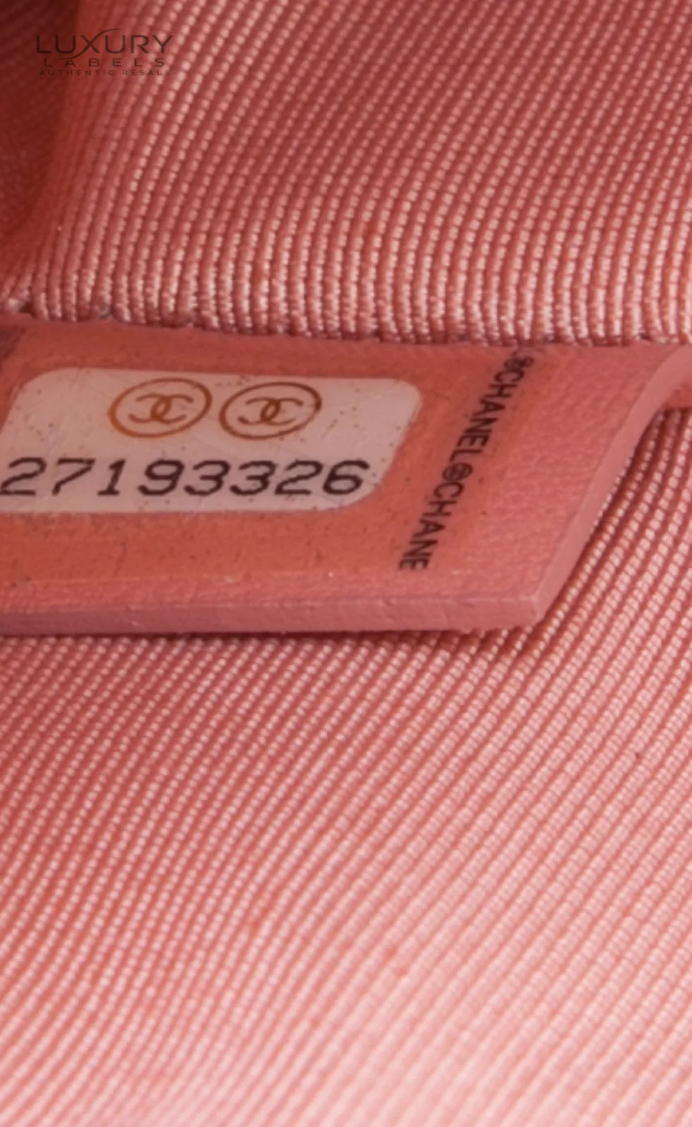CHANEL Caviar Quilted Ombre  OCase Coral