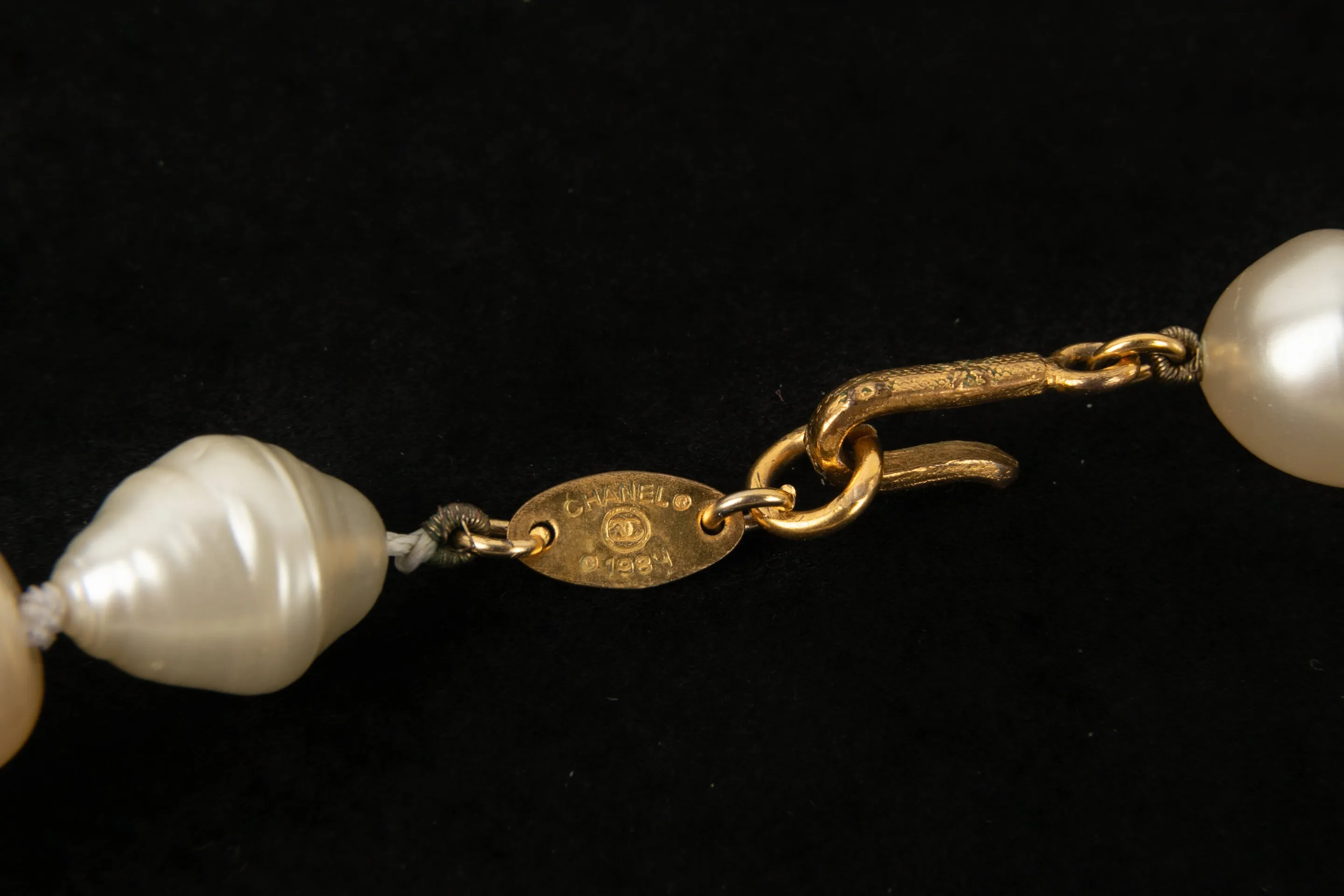 Chanel Collier de perles 1984