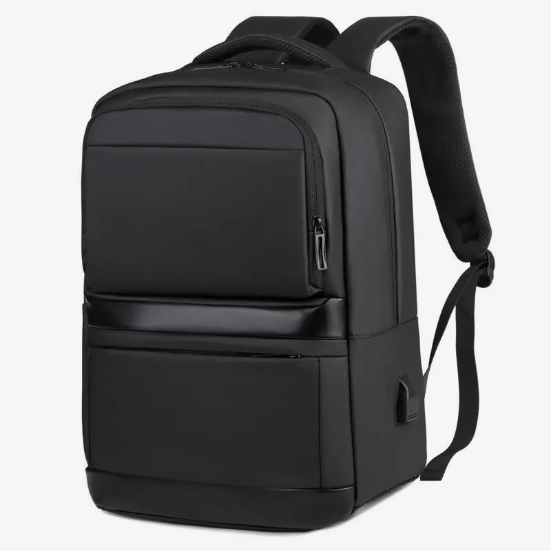 Gentle Backpack For Men USB Charging Business Large Laptop Bag