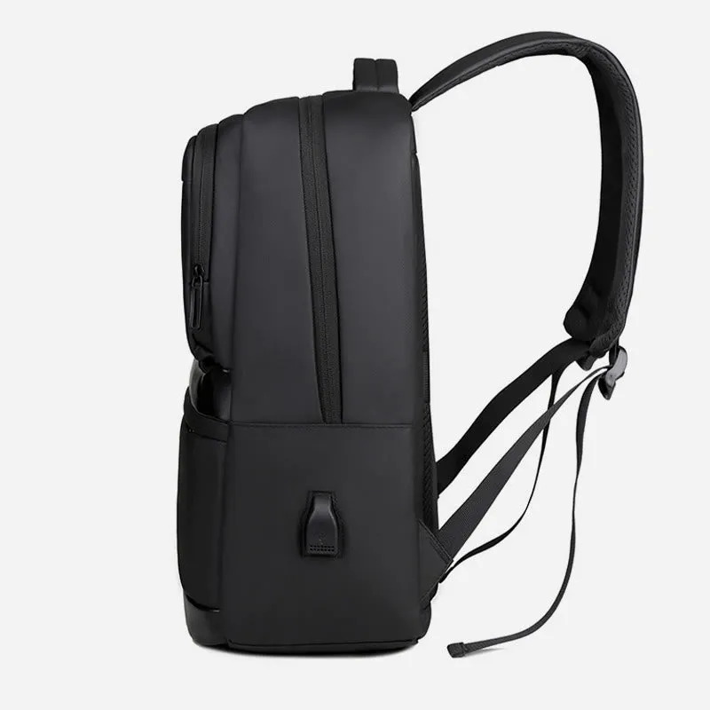 Gentle Backpack For Men USB Charging Business Large Laptop Bag