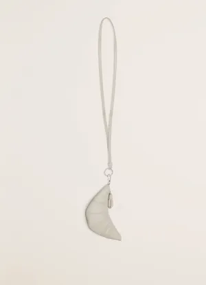 Lemaire Croissant Coin Purse Necklace (Light Sage)