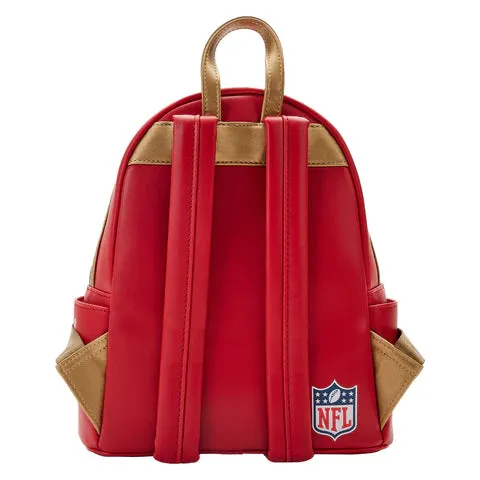 LF NFL San Francisco 49Ers Patches Mini Backpack