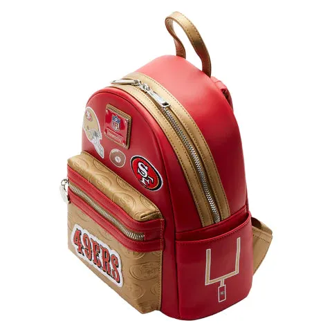 LF NFL San Francisco 49Ers Patches Mini Backpack