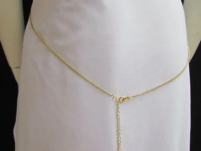Lion Head Charm Harness Metal Body Chain