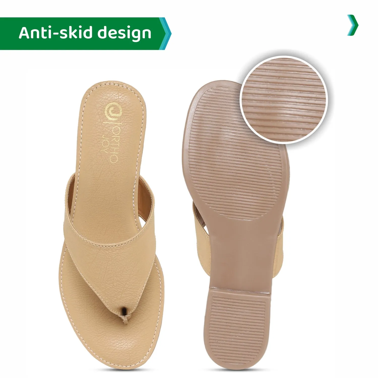 ORTHO JOY Fancy doctor Stylish slippers for women