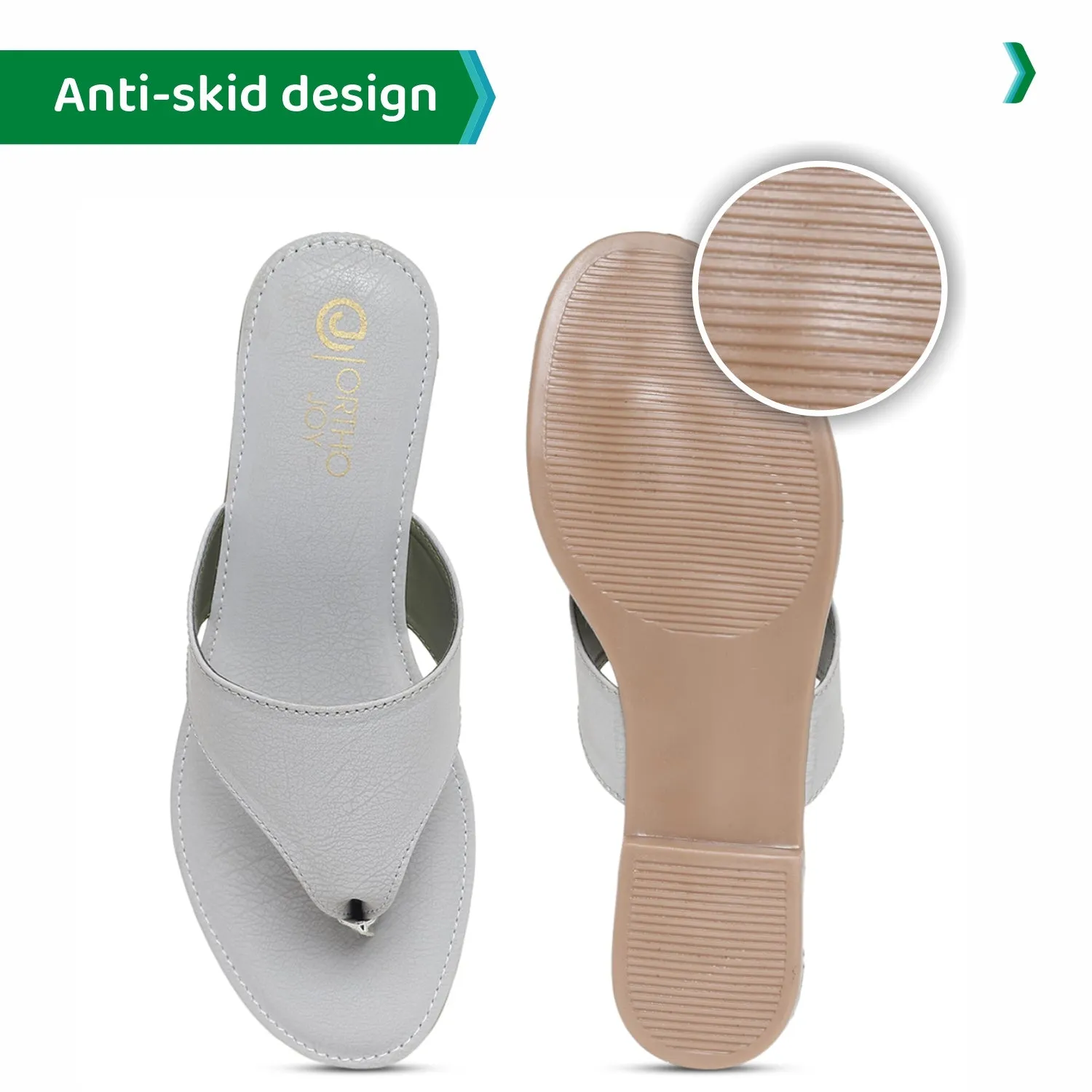 ORTHO JOY Fancy doctor Stylish slippers for women