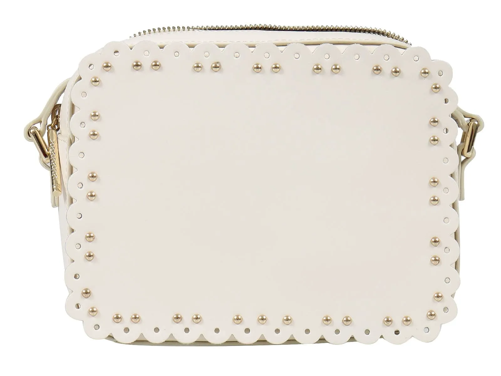 Roberto Cavalli Class GWLPEY 010 Leolace 002 White Small Shoulder Bag