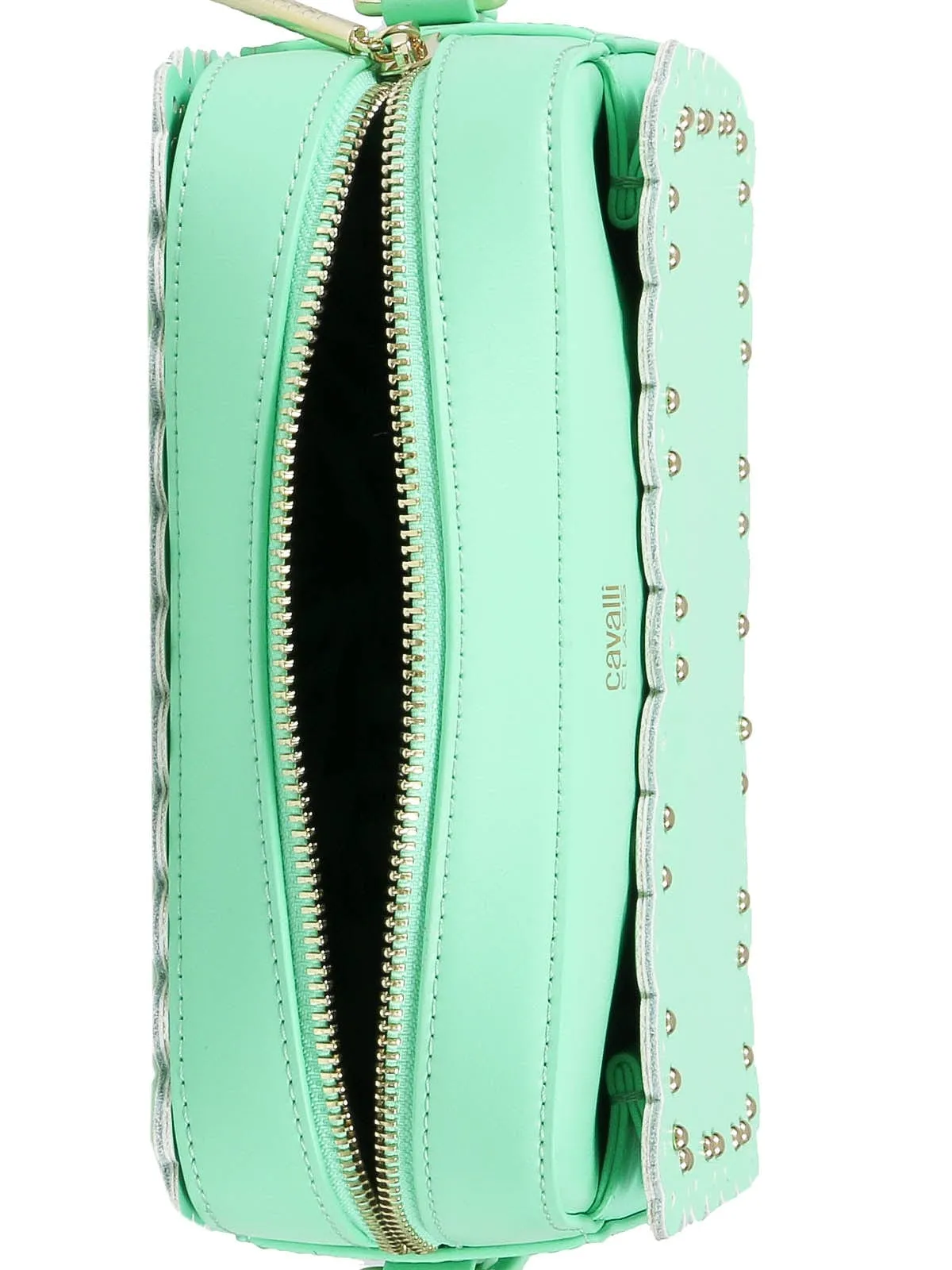 Roberto Cavalli Class GWLPEY 270 Leolace 002 Mint Small Shoulder Bag