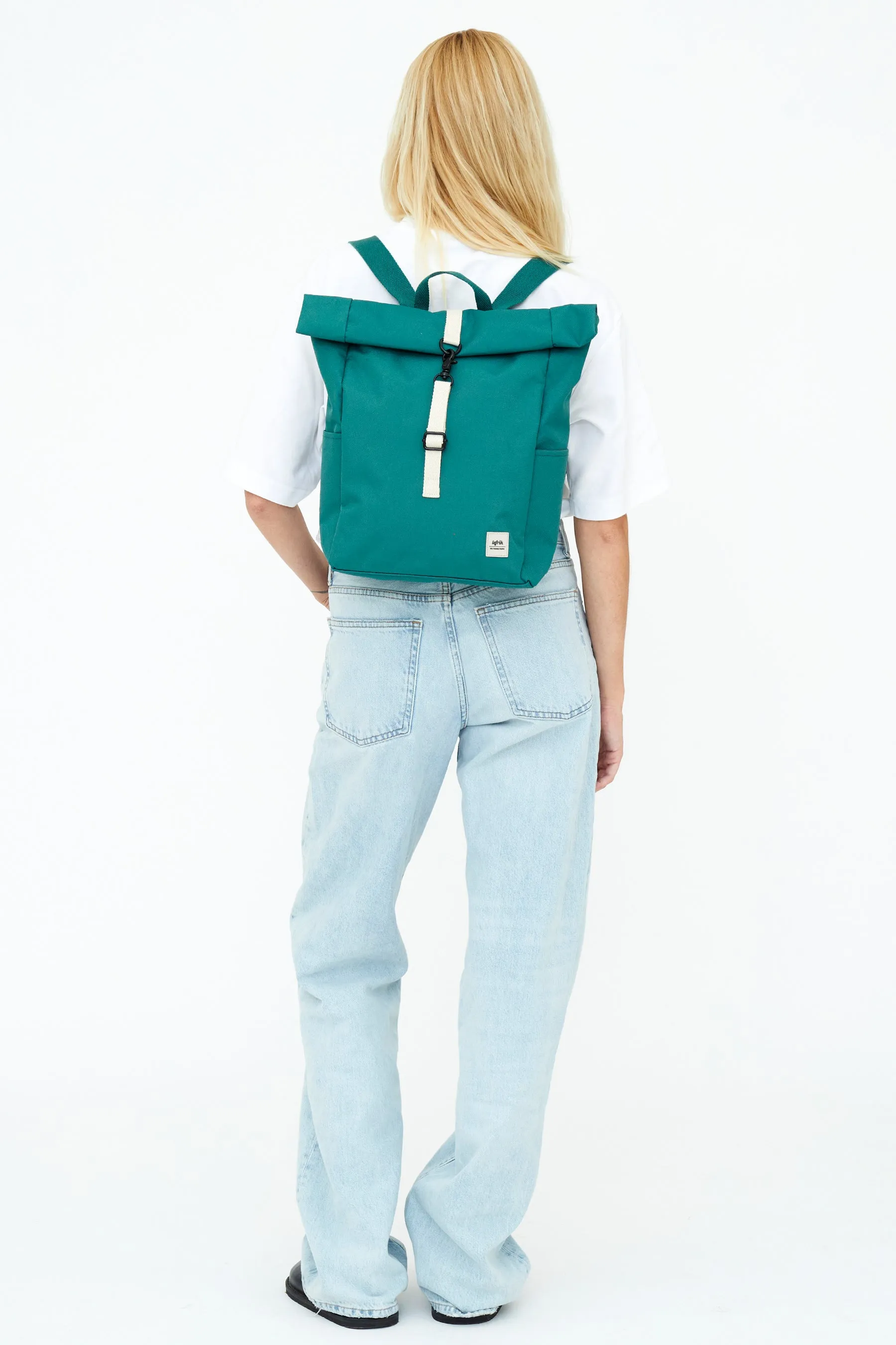Roll Mini Backpack Green Bauhaus