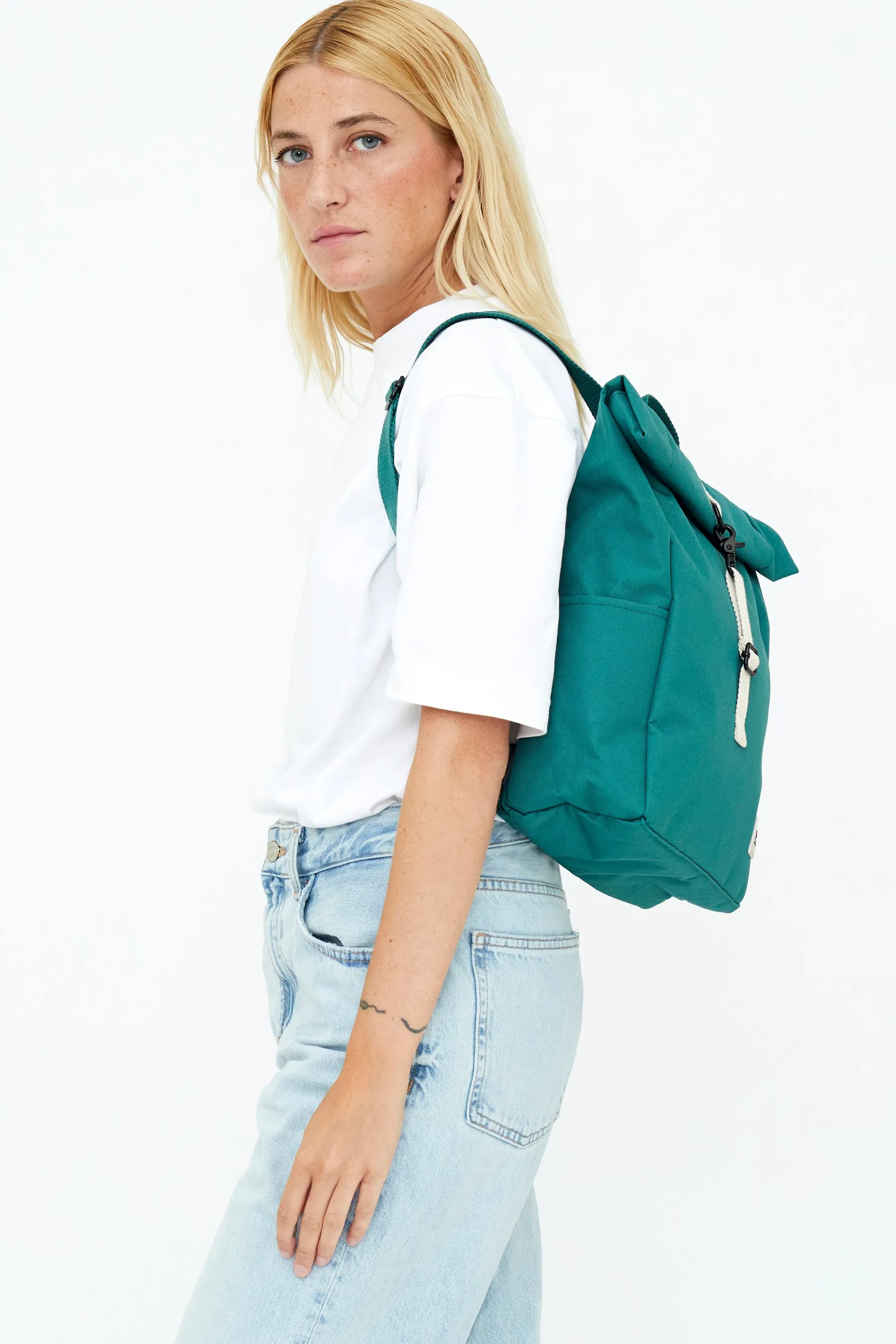 Roll Mini Backpack Green Bauhaus