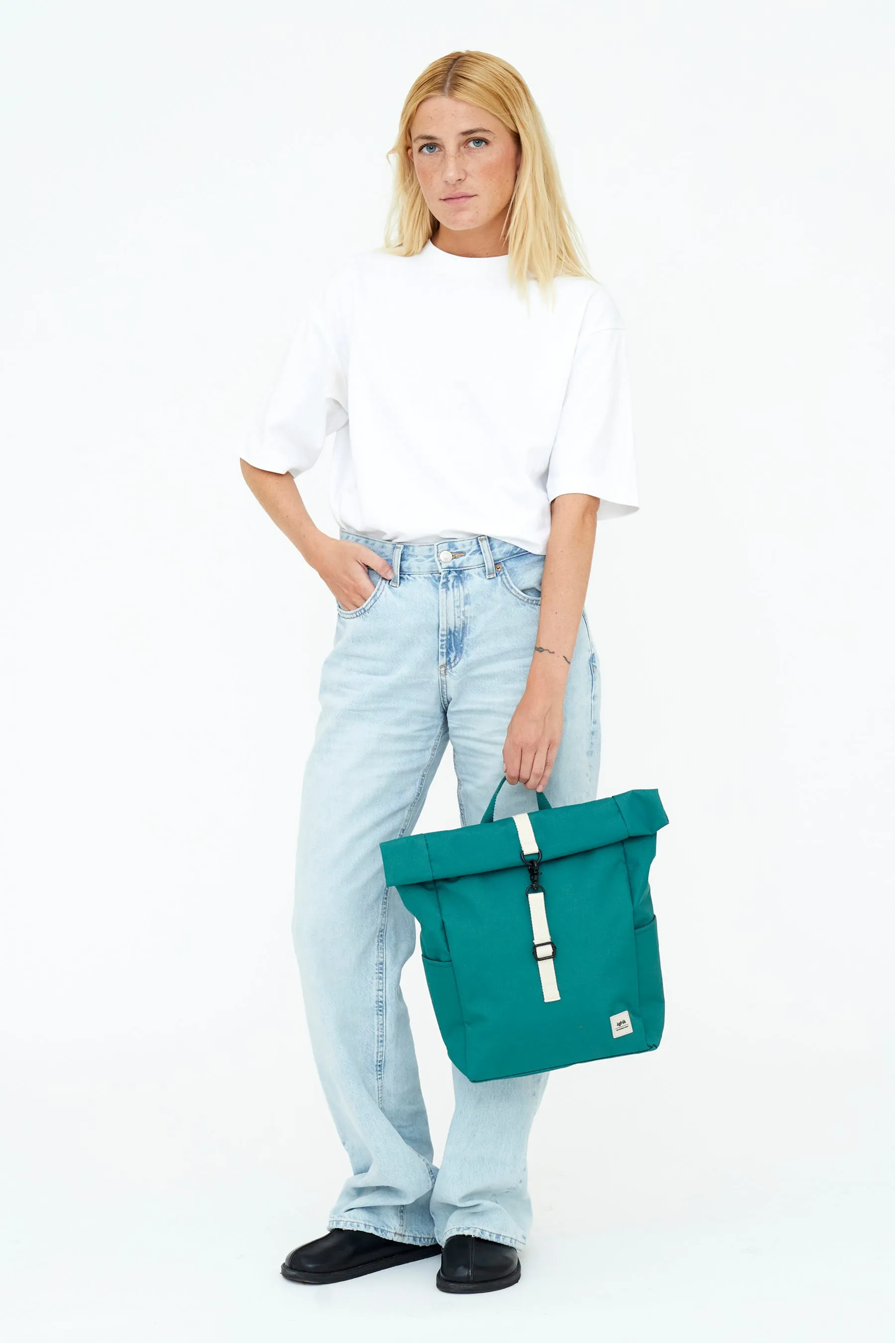 Roll Mini Backpack Green Bauhaus
